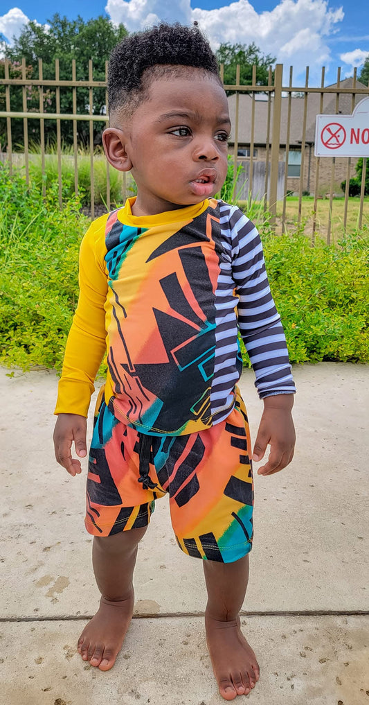 Mystery Long/Short Sleeve Swim Top